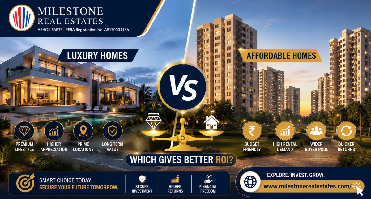 Luxury Homes vs Affordable Homes: Which Gives Better ROI?
