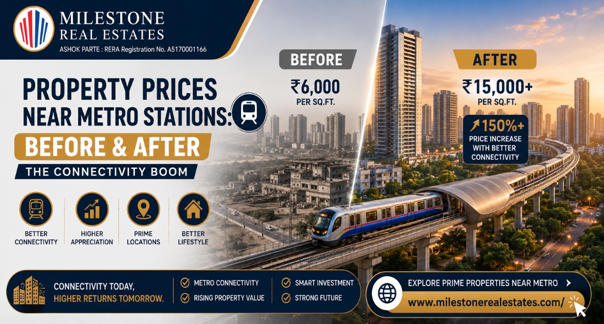 Property Prices Near Metro Stations: Before & After the Connectivity Boom