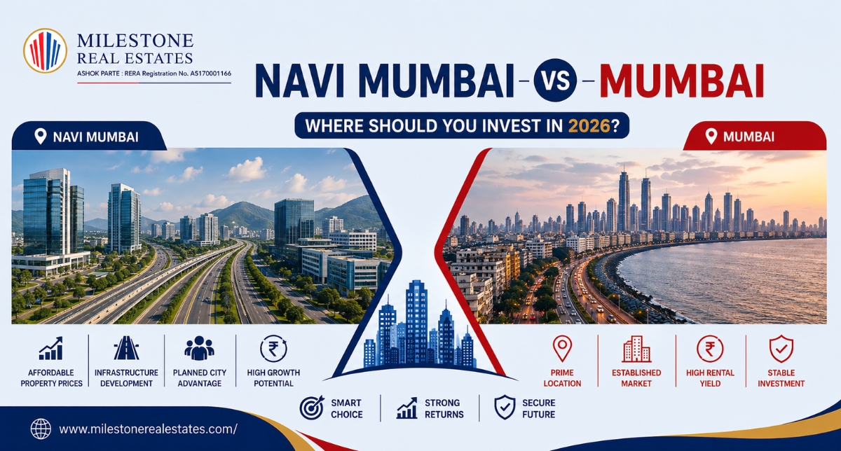 Navi Mumbai vs Mumbai: Where Should You Invest in 2026?