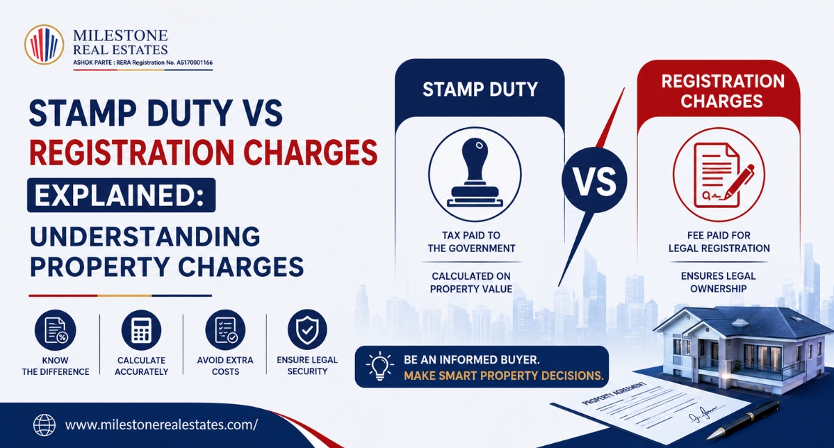 Stamp Duty vs Registration Charges Explained: Understanding Property Charges