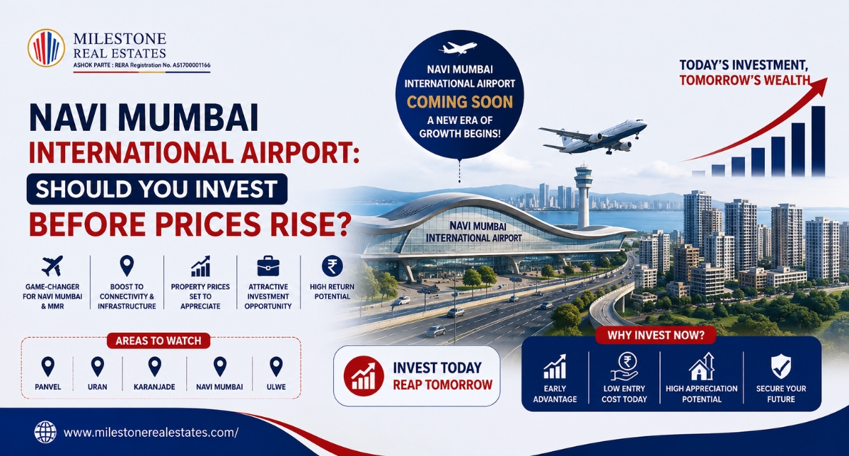 Navi Mumbai International Airport: Should You Invest Before Prices Rise?