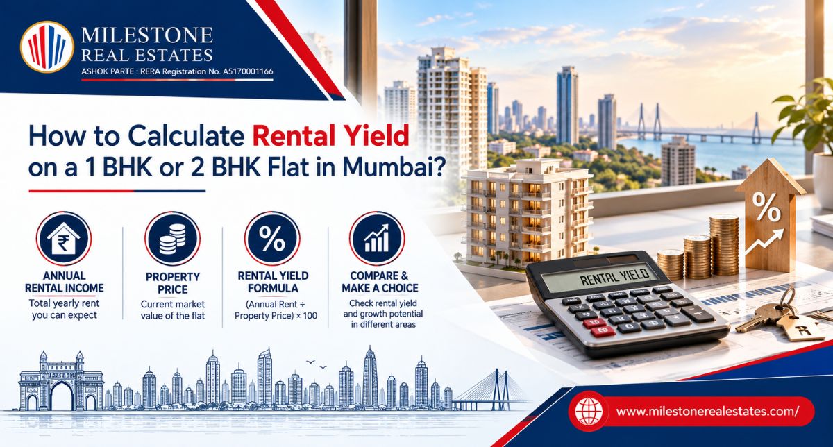 How to Calculate Rental Yield on a 1 BHK or 2 BHK Flat in Mumbai